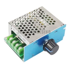 4000W AC 220V to DC 10-220V SCR Motor Speed Controller Regulator Dimmer