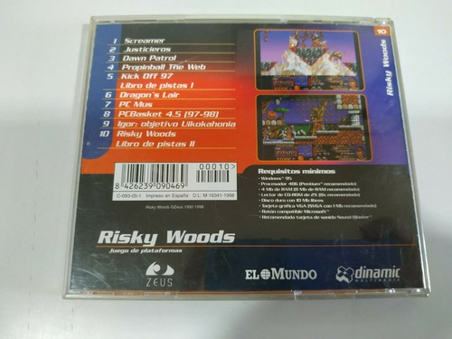 Risky Woods Platform Game - Game Para PC CD-Rom Edicion España 2T - Picture 2 of 3