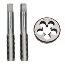 M14 x 1.5mm Taper & Plug Tap & M14 x 1.5mm Die Metric Thread Right Hand M1006