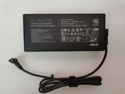 ADP-280EB F For ASUS TUF FA617XT RX7700S 20V 14A 6.0mm 280W AC Adapter Original