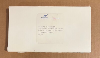 Sinead O'Connor - Nothing Compares 2 U ULTRA RARE promo VHS video single