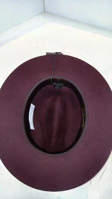 Goorin Love Song Brim Fedora WOOL Hat *MAROON* SZ Small Goorin Love Song Brim Fedora WOOL Hat *MAROON* SZ MED | eBay main image 2