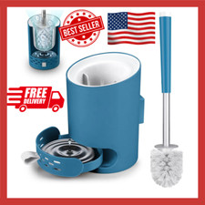 Toilet Brush and Holder Set Toilet Bowl Brush and Caddy Scrub Brush with Holder