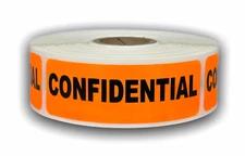 1x3 CONFIDENTIAL Shipping Labels – 1000 Stickers for Legal & Financial Documents