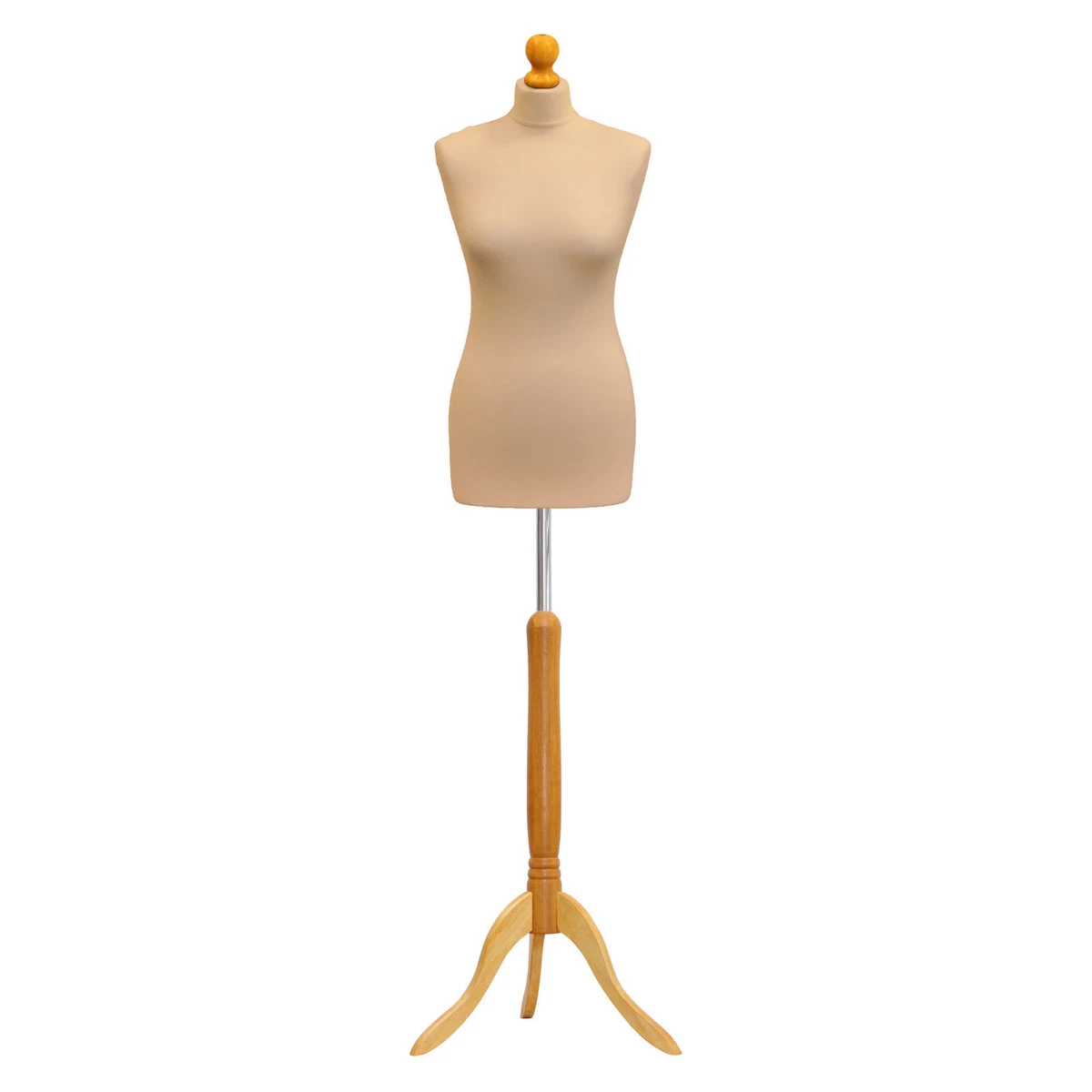 Adjustable Dressmaker's Mannequin Petite Natural Sew Much, 54 OFF