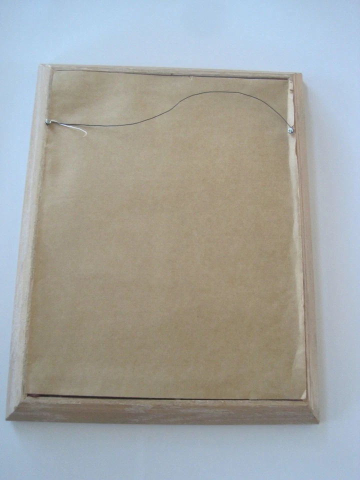 Árbol de Navidad de copos de nieve tatuados en marco antiguo 14" x 11" Foto 4 de 4