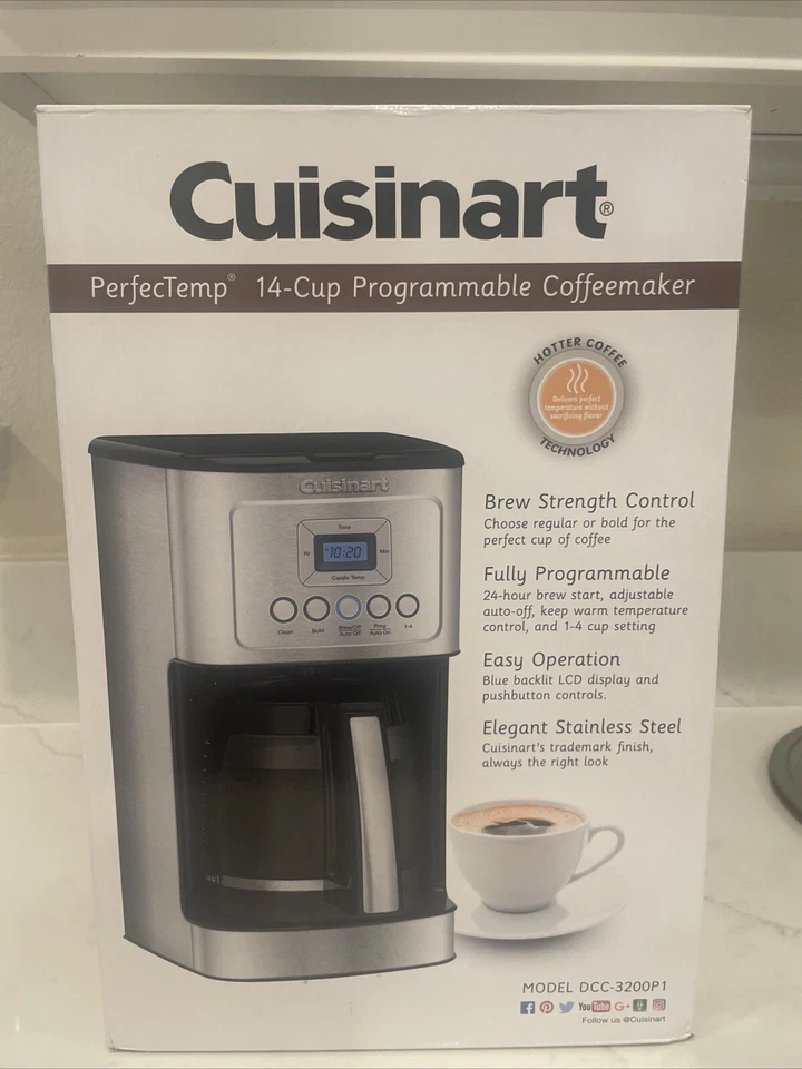 Cuisinart PerfecTemp® 14-Cup Programmable Coffee Maker - Image 3 of 3