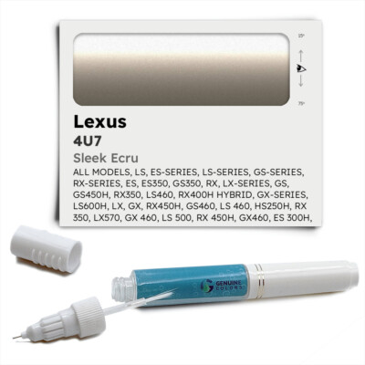 4U7 Gray Touch Up Paint for Lexus LS SERIES GS ES RX LX GX HS