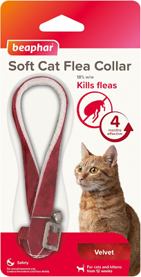 Beaphar Soft Flea Collar for Cats Flea Control for Up to