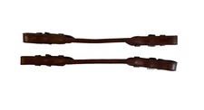 Smith Worthington Bit Converters Pair Antique Brown for Pelham Bits