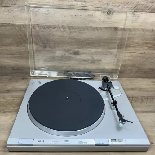 Akai AP-D210 Direct Drive Turntable DD Servo Empire TC40 Cartridge - Works Great - Picture 1 of 18