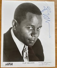 Actor & Comedian Flip Wilson Autograph Photo