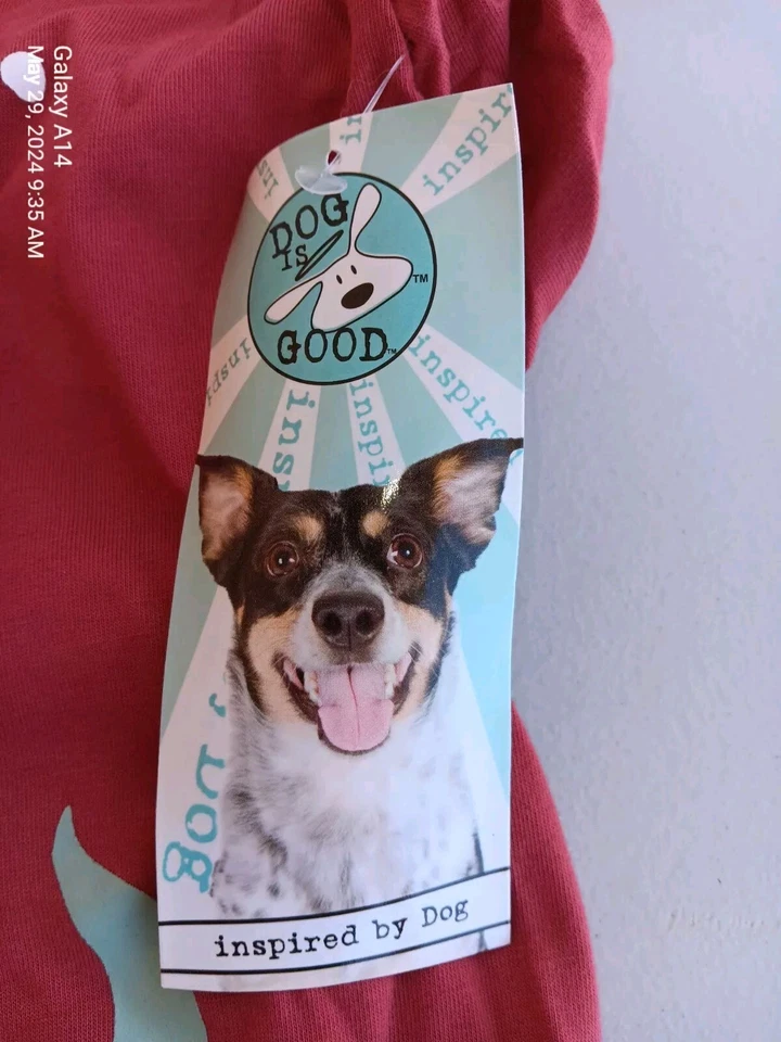 Camiseta grande Dog Is Good ropa para cachorros mascotas Foto 4 de 4