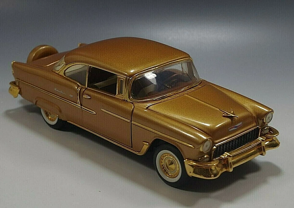 Chevrolet Golden Bel Air 1955 Franklin como nuevo escala 1:24 casi nuevo estado Le 7720/9900 Foto 4 de 4
