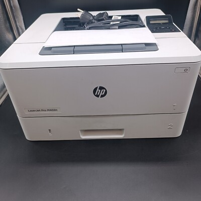 HP LaserJet Pro M402n Monochrome Laser Printer Page Count 1732 Clean 10% Toner