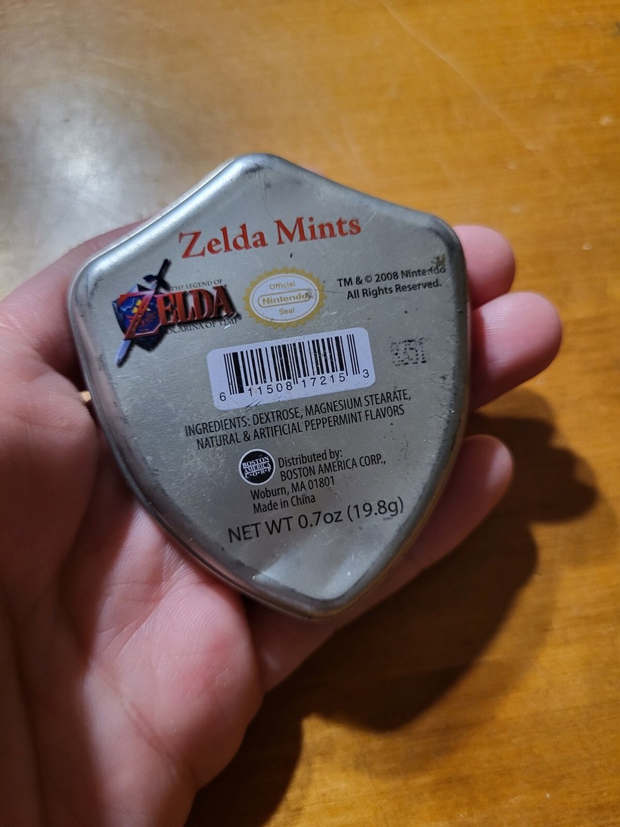The Legend of Zelda Ocarina of Time ZELDA MINTS TIN 2008 Nintendo