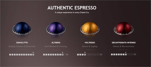 100 Nespresso VertuoLine Espresso 