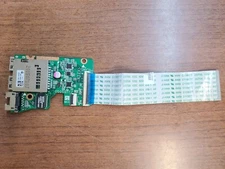 HP 15-AB182CY 17-G121WM USB SD CARD READER BOARD W/ CABLE DAX21ATB6D0 809927-001