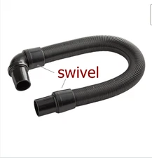 ProTeam 107648 Equivalent 1 1/2" Static-Dissipating Vacuum Hose with Black Cuffs