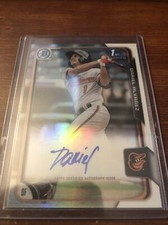 Dariel Alvarez 2015 Bowman Auto 315/499 1st Bowman 2018 Panini Diamond Kings /99