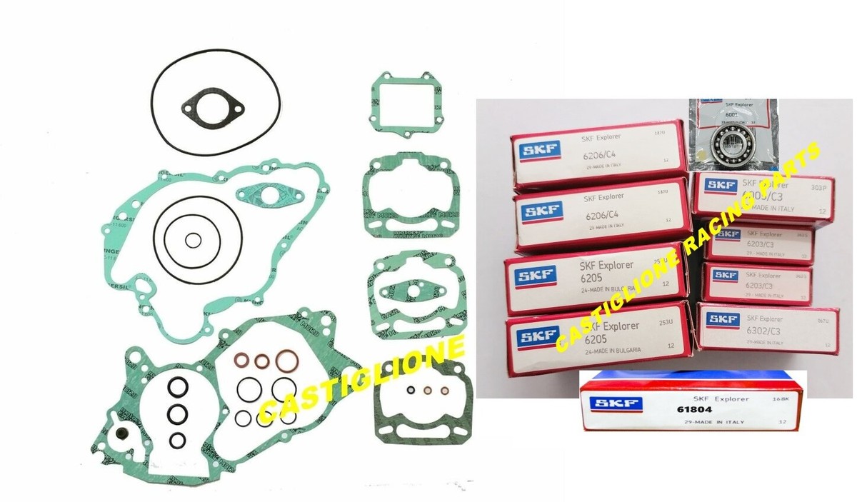 Kit De Revisión De Motor Para Aprilia RS 125 (1996-2014) – Rodamientos, Sellos Y Juntas SKF