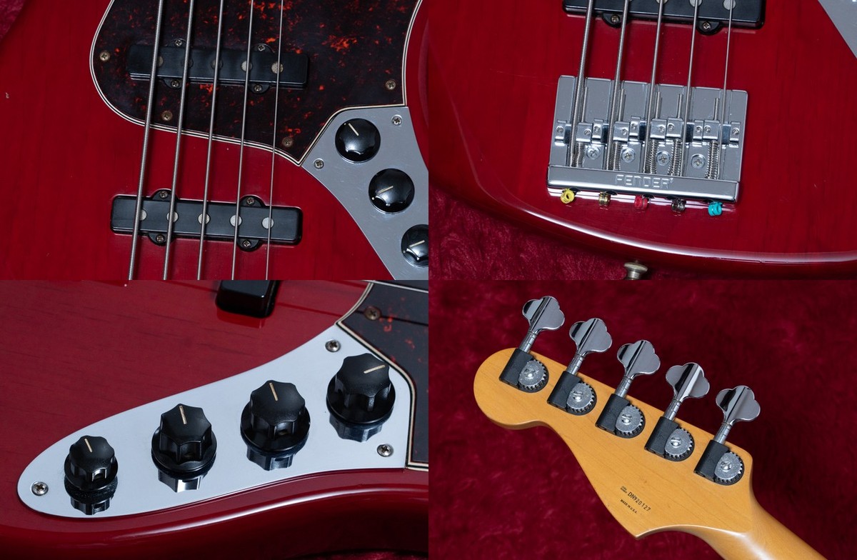 Fender American Deluxe Jazz Bass V 2000 4.600Kg Dn92012