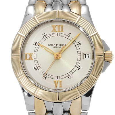 PATEK PHILIPPE Neptune 5080/001 Men's Silver Stainless Steel Automatic #W229