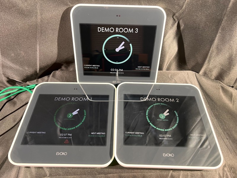 Evoko ERM2001 Wall Mounted Room Manager Tablet - Previously Owned Set of 5 units