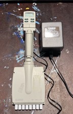 Rainin EDP 3 plus ~ 8-Channel Electronic Pipette Pipetter ~ 100-1200 uL LTS