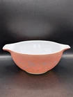 Vtg Pyrex Pink Gooseberry Cinderella Bowl #442 1.5  Quart MCM