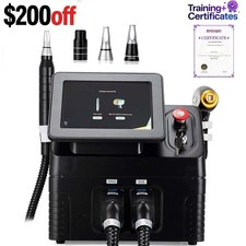 2IN1 808nm Diode Laser Hair Removal Pico NG YAG Laser Tattoo Beauty Machine USA