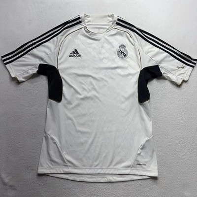 REAL MADRID 2011 2012 TRAINING FOOTBALL SOCCER JERSEY Adidas Large