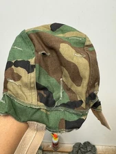 USMC REVERSIBLE WOODLAND & DESERT COVER FOR ACH/MICH/LIGHTWEIGHT HELMET - L /X-L