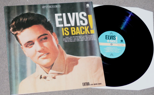DMM mastered  ELVIS IS BACK! 180g ,2015 EU vinyl Import LP (Wax Time) - Picture 1 of 5