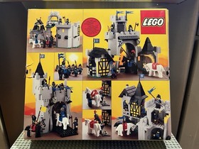 LEGO 6074 Black Falcons Fortress 100% COMPLETE w/ Box & Instructions All Plumes!