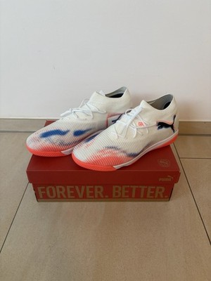 PUMA Future 8 Match IT Hallenschuhe - Weiß/ Rot/Blau - Original & OVP
