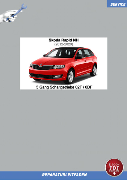 Download PDF Skoda Rapid (2012-2020) Reparaturleitfaden 5 Gang Schaltgetrie...-image