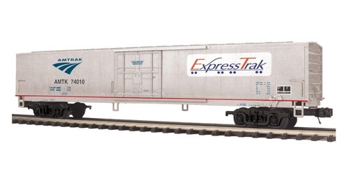 Juego de 2 vagones con buzón Amtrak Express MTH 20-93520 #74010 y 74027 nuevos en caja | Condition: New