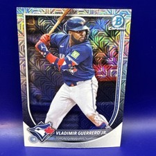 Vlad Guerrero Jr. 2025 Bowman Chrome Mojo Refractor Card #27 Blue Jays