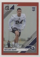 2019 Panini Donruss Optic Rookies Red Prizm 59/99 Taylor Rapp #129 0l8