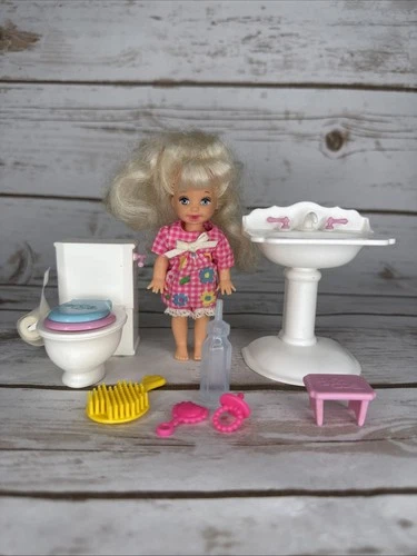 Vintage Mattel 1996 Potty Training Kelly Baby Sister of Barbie Near Complete