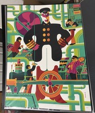 The Beatles Tom Whalen Yellow Submarine Print Poster Numbered