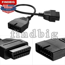 12 Pin Obd1 To 16 Pin Obd2 Convertor Adapter Cable For Gm Diagnostic Scanner 12 Pin Obd1 To 16 Pin Obd2 Convertor Adapter Cable For Gm Diagnostic Scanner