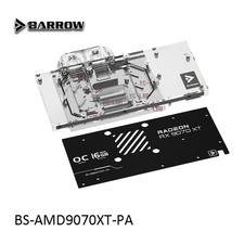 Barrow GPU Water Block For Asrock Radeon RX 9070 XT Taichi 16GB Graphics Card