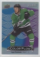 2024-25 Upper Deck Allure Color Flow Blue Purple Logan Stankoven #CFL-29 qv2