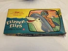 Vintage 1965 Flipper Flips Board Game Mattel TV Show Incomplete Parts Repair