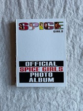 Vintage 1997 Official Spice Girls Photo Album - 91/120 Photos Collected