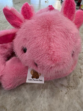 Weighted Calm-Panion Pets Pink Axolotl Plush Stuffed Animal Large 24-36 in