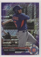 2017 Bowman Chrome Prospects Purple Shimmer Refractor Mark Zagunis #BCP233 1u6