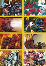 18X 2021 MARVEL STICKER LOT.